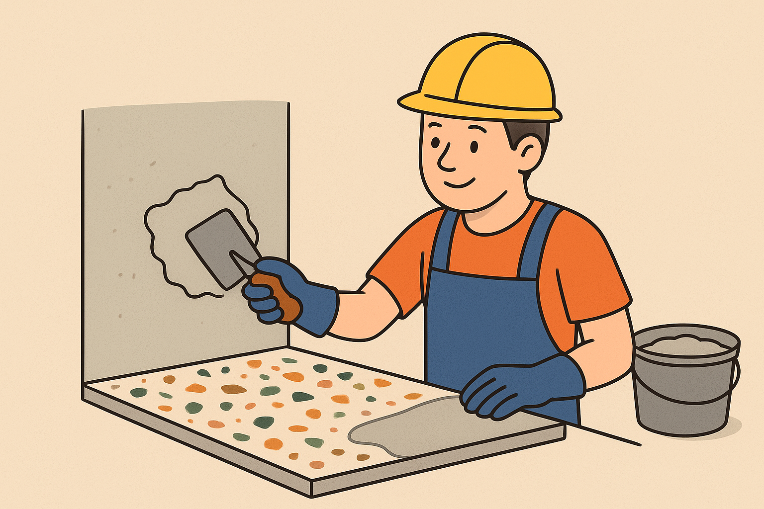 BDCTZ40111-TERRAZZO  WORKS