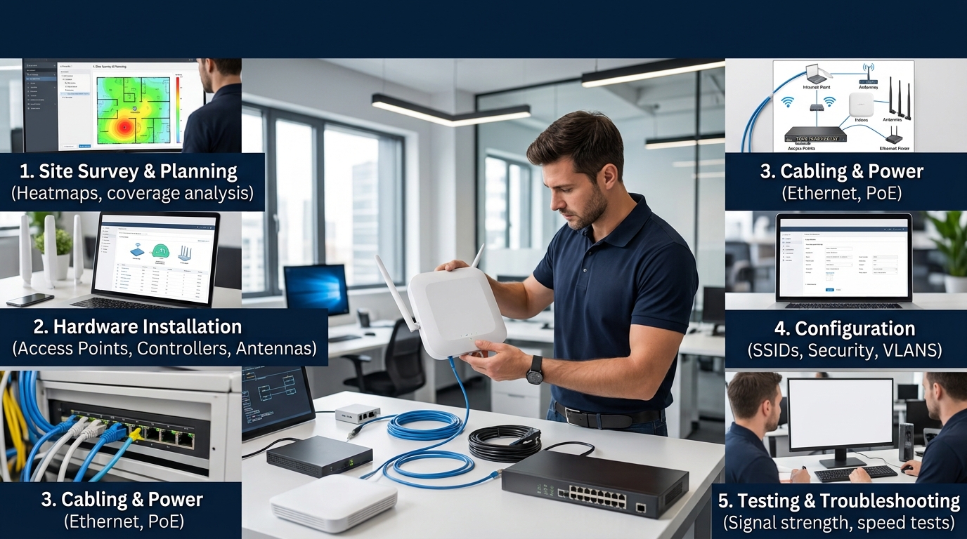 NITWI301- WIRELESS NETWORK INDOOR INSTALLATION