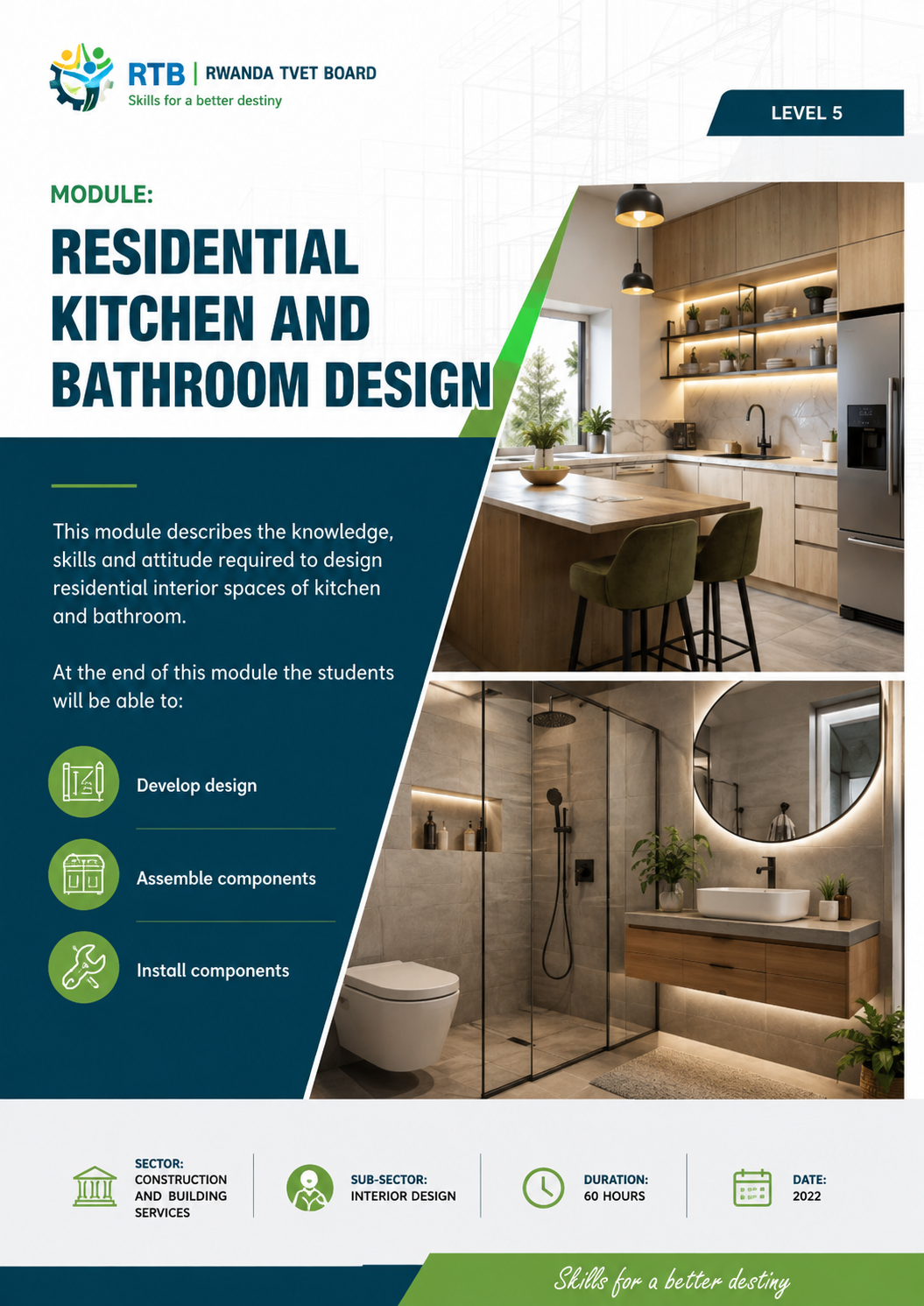 INDKB501: Residential Kitchen and Bathroom Design