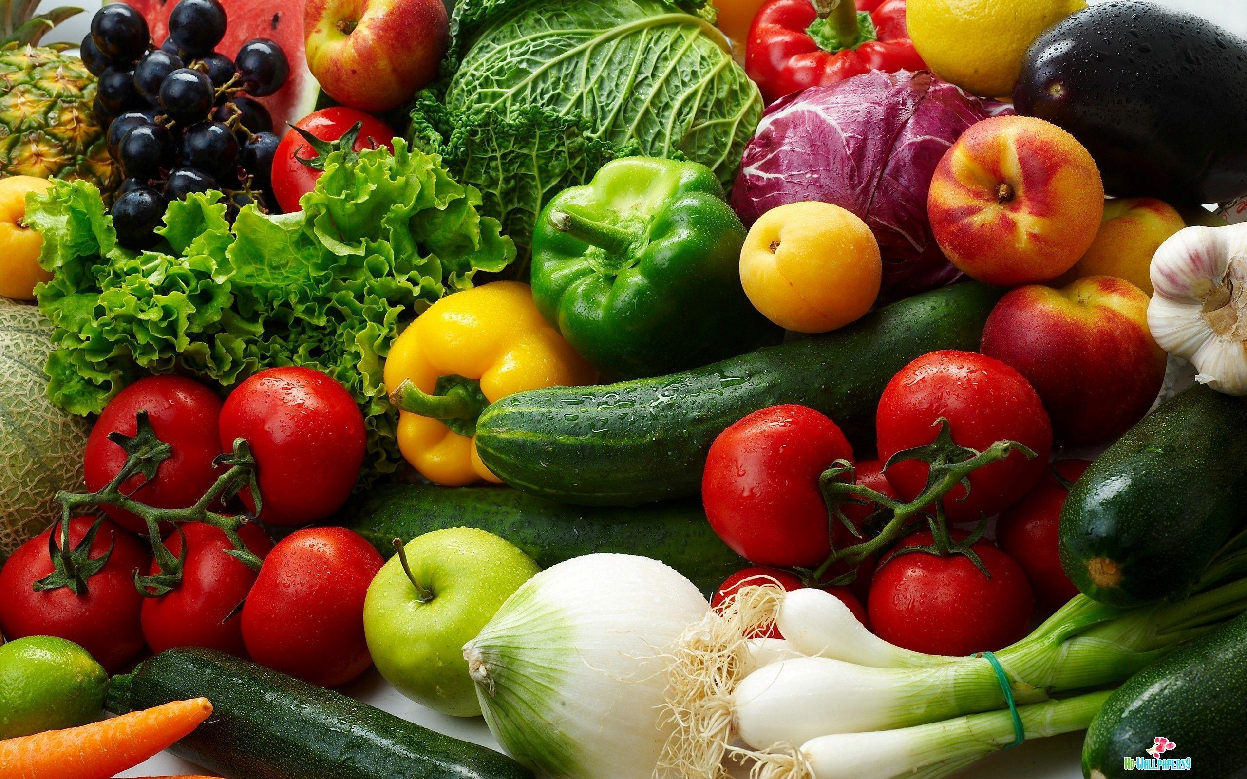 vegetables growing