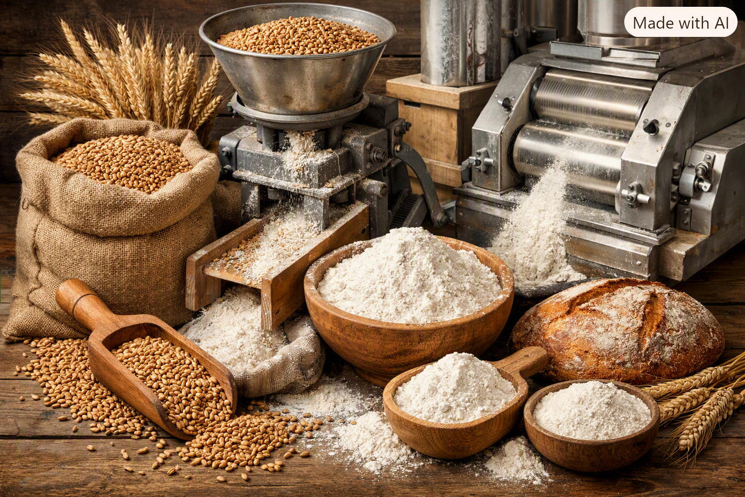 FOPCF403 Processing Cereal Grains into Flour