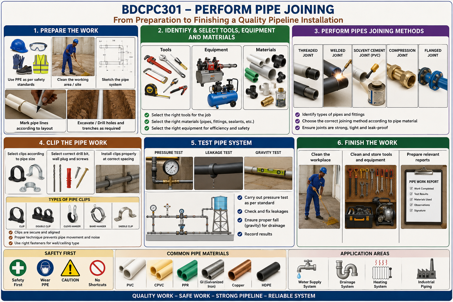 Erneste - PERFORM PIPE JOINING 