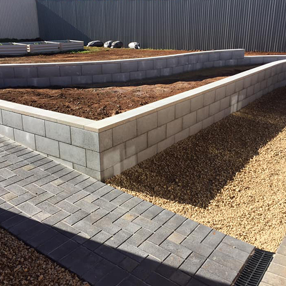 Cement based block and paver workers