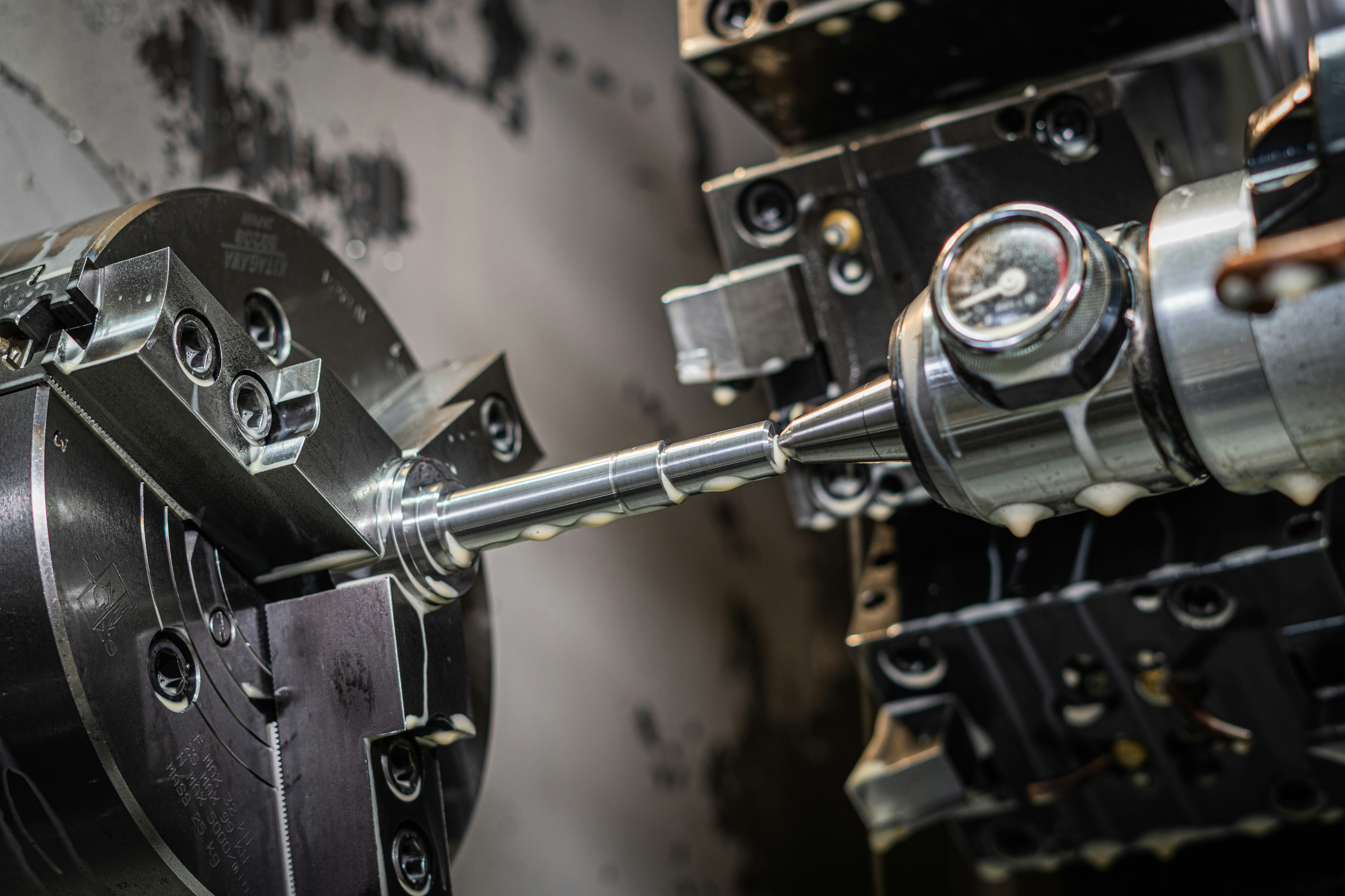 Lathe Machine Operation.